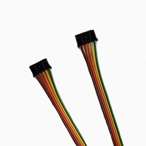 Индивидуальный кабельный сборочный узел из провода 28 AWG с 5-контактными разъемами и плоским ленточным кабелем с штекером - Product Image 3