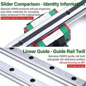 Rail de guidage linéaire en acier Chongyin HGH65CA, composant de mouvement CNC de haute précision, pièce de mouvement linéaire industrielle - Product Image 6