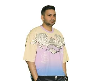 T-shirt da uomo in cotone 100% lavorato a maglia con stampa animalier traspirante ad asciugatura rapida multicolore a maniche corte stile <span class=keywords><strong>Online</strong></span> - Product Image 3