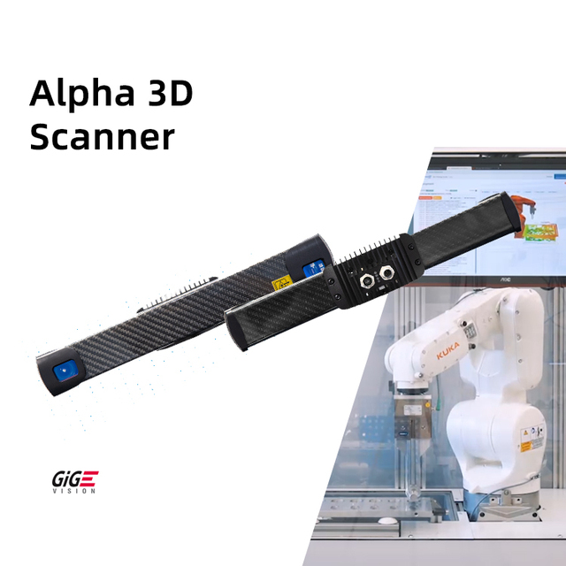 Photoneo Alpha 3D Scanner L High Resolution Structured Light Point Cloud Industrial Machine Vision Robot Guidance