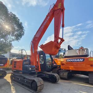 รถขุดไฮดรอลิกแบบตีนตะขาบมือสอง ฮิตาชิ 12 ตัน รุ่น ZX120 เครื่องยนต์ เกียร์ ปั๊ม แบริ่ง มอเตอร์ PLC ของแท้ ลดราคา - Product Image 1