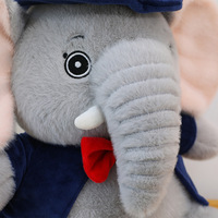 MEIWEN 2026 Jouet d'éléphant magique en peluche super douce et créative, rembourrage en coton PP, tailles personnalisables pour enfants et amis, OEM/ODM disponible