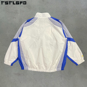 Bộ đồ gió và áo khoác gió hạng nặng, unisex, dày dặn, thoải mái, thời trang, phong cách, có lưới thoáng khí, thích hợp cho du lịch - Product Image 3