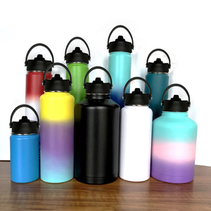High Quality Stainless Steel Double Wall 32 oz Insulated Vacuum <b>Flask</b> Eco-Friendly Portable Office Climbing Use Half Applicable - Product Image 6