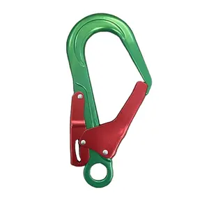 HengLong Manufacture New Product Aluminum Large Snap Hooks 20Kn Breaking Load For Fall Protection