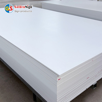 Panneau en mousse PVC haute densité Goldensign 4x8 pieds, épaisseur 3-18 mm pour signalétique et affichage