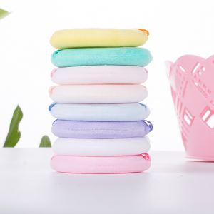 8 pcs/<span class=keywords><strong>Lot</strong></span> Rose Jaune Vert Blanc Violet Beige Coloré Cosmétique Outil <span class=keywords><strong>Maquillage</strong></span> Puff Pads - Product Image 3