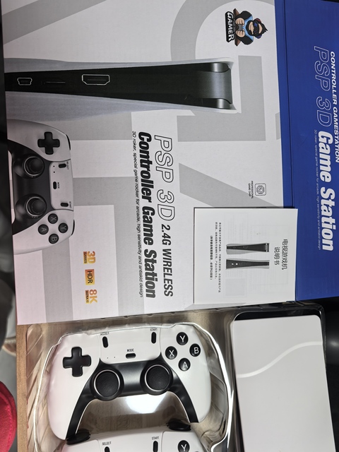 Hot Sell P5X Game Console 64GB Built-in 40,000+ Game Players High-Definition Large Screen Dual Joysticks 2.4G Wireless Gaming