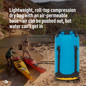 Premium 20 litri sacca a compressione a secco alta grigia chiusura a cerniera impermeabile alla moda Design elegante - Product Image 6