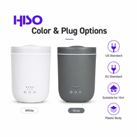 Humidificateur d'air ultrasonique en plastique 2,2 L, 1 buse, fonctionnement silencieux, minuterie d'arrêt automatique 2/4/8H, diffuseur d'huiles essentielles 25W universel