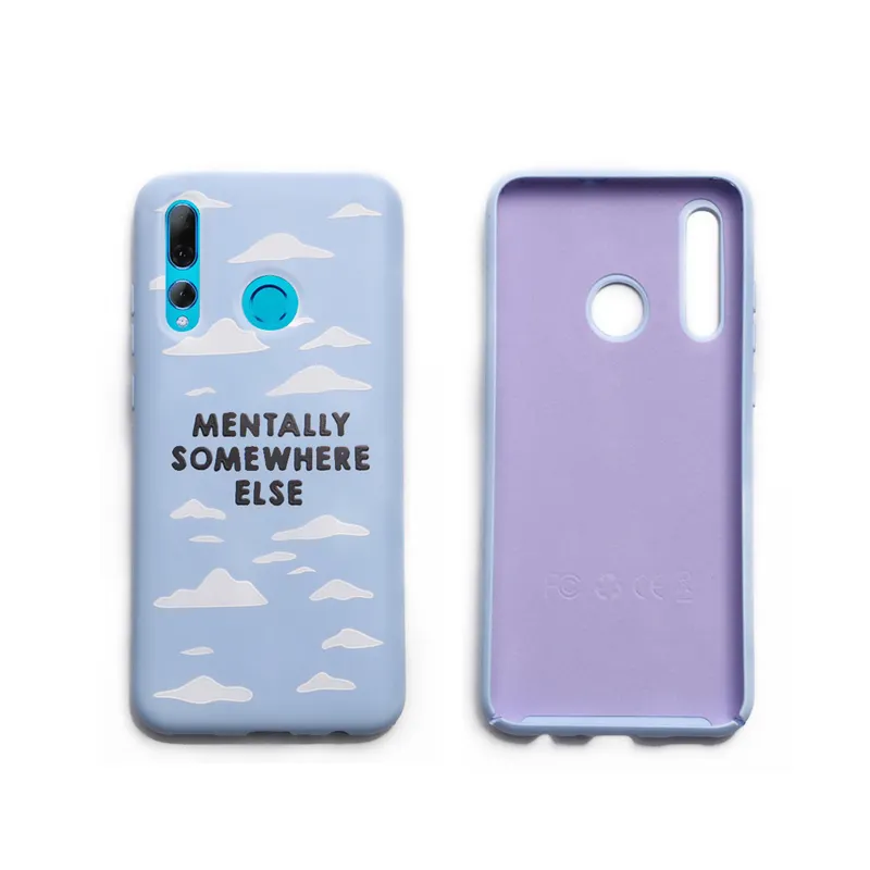 3D custom color painting emboss tpu silicone mobile cell phone case for iphone 11 x xs xr 6 7 8