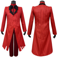 Horrible Anime Hazbin Cosplay Costume Hôtel Diable Halloween Fête Cosplay Vêtements Hazbin Cosplay Hôtel Uniforme Alastor Costume