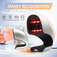 Escáner de Código de Barras de Escritorio Curvo T98, Protección de ABS y TPU, Sin Fatiga Ocular, Manos Libres, Lector de Códigos QR 2D, para Tiendas de Ropa y Puntos de Venta