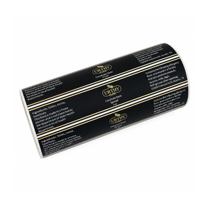Custom Packaging <strong>Stickers</strong> Waterproof Self Adhesive Gold Foil Roll Custom Packaging Date <strong>Spread</strong> Jar <strong>Stickers</strong> - Product Image 1