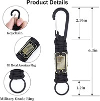 Bracelet de survie tactique d'urgence SOS pour activités de plein air, idéal pour la randonnée, les voyages et le camping – Vente Flash