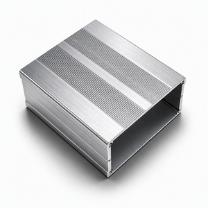 Boîtier en aluminium brossé pour équipement électronique, boîte de projet PCB, petite boîte à instruments - Product Image 1