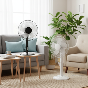 Ventilador de Mesa Eléctrico GMG, de Plástico, para Uso Doméstico, 220V, 1 Año de Garantía, Buen Precio, Buen Estado, Ahorro de Energía, Seguro y Duradero - Product Image 3