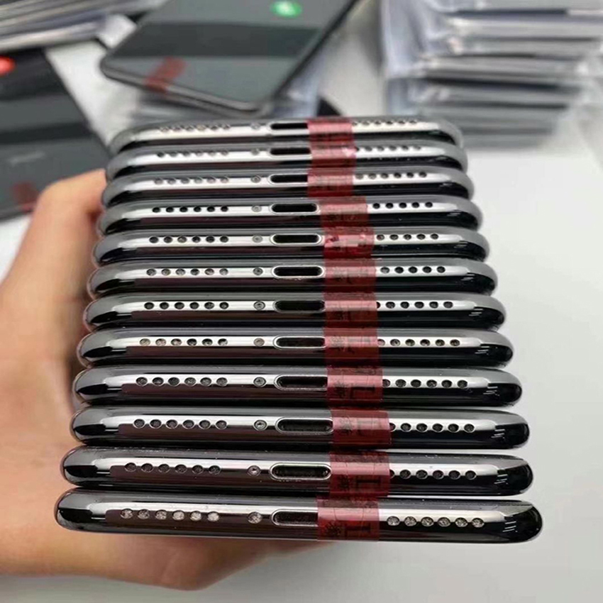 Nouvel arrivage de téléphone portable d'occasion déverrouillé T9500td-scdma Wcd 3g pour iPhone 8 Plus argent & gris foncé & doré