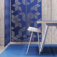 Nouveauté : Panneau acoustique de plafond 4x8 pour la maison, en fibre de polyester