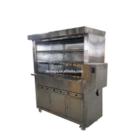 Grill brésilien professionnel, Grill à gaz, rôtissoire électrique, pour Restaurant, modèle