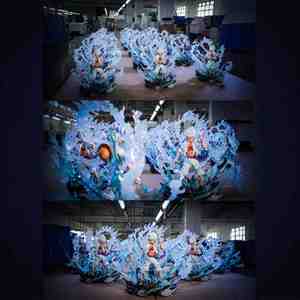 <span class=keywords><strong>Figura</strong></span> de PVC de la serie Iron Curtain de JT Burst Nika <span class=keywords><strong>Nico</strong></span> <span class=keywords><strong>Robin</strong></span>, artículo individual japonés con efectos especiales para exhibición. - Product Image 2