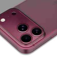 Coque Ultra Fine en PP pour iPhone 18 17 16 Pro Max, 0,3 mm, Housse Mate Légère, Sensation Peau, Anti-Traces de Doigts, Coque Minimaliste