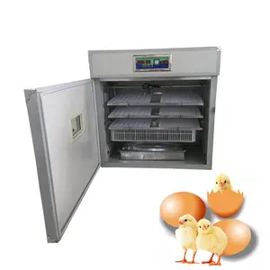 Completamente automatico 528 uovo di gallina incubatrice piccola incubatrice uova di pollo per il pollame fattoria uovo da cova macchina