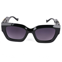 Lunettes de soleil de couple de niche à monture blanche pour hommes et femmes Lunettes de protection solaire à la mode avec lunettes de soleil de protection UV 206 TB133