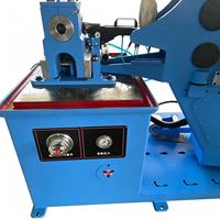 Machine industrielle automatique de formage de conduits spirale, formage des extrémités, contrôle par micro-ordinateur, système CNC HUST pour conduits de ventilation
