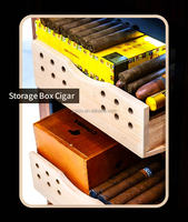 Humidor à cigares en bois de cèdre espagnol avec refroidissement par compresseur, contrôle indépendant de l'humidité, porte en acier inoxydable, 86L