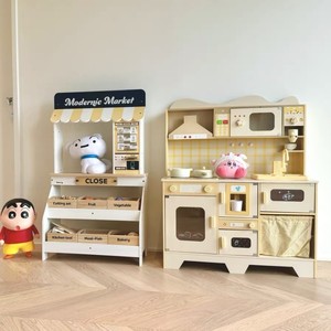 Children's <strong>Kitchen</strong> <strong>Toy</strong> Sound Light Water Play Wooden Cooking Tools Simulation <strong>Small</strong> Kitchenware 3-6 Years Old Kindergarten China - Product Image 5