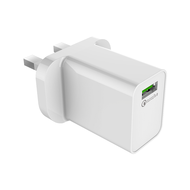 Один порты USB QC3.0 18 Вт быстро зарядное устройство QC3.0 стены адаптер для телефона быстрое зарядное устройство