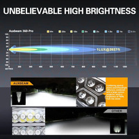 Usine OEM ODM 9.6 pouces Super lumineux avec blanc jaune DRL LED Spot travail lumière principale de conduite pour camion BUS remorque 12V 24V DC