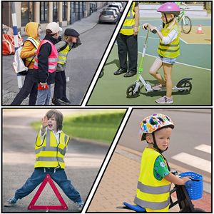 AYKRM <strong>Kids</strong> High visibility viz <strong>vest</strong> <strong>hi</strong> <strong>vis</strong> viz reflective safety <strong>vests</strong> - Product Image 2