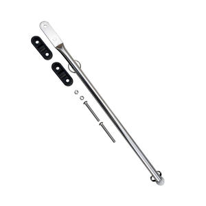 Supports de mât de drapeau en acier inoxydable 390 mm, accessoires marins pour yachts, bateaux de pêche, voiliers, navires gouvernementaux ; quincaillerie marine - Product Image 1