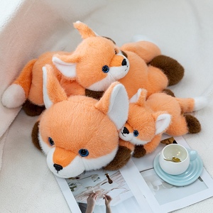 Juguete de Peluche de Zorro Naranja Personalizado al por Mayor de Fábrica, con Ojos Azules, Cara Blanca y Patas Marrones, Regalo para Niños Amantes del Bosque - Product Image 3