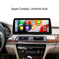 Lecteur DVD de voiture 8 cœurs 12,3 pouces Android Auto et Apple CarPlay multimédia pour BMW Série 7 F01 F02 2009-2015 NBT CIC