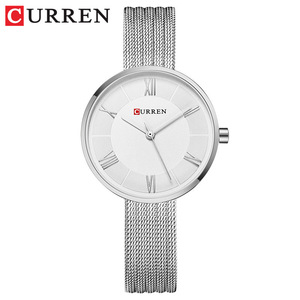 Luxury Cartoon Mesh Steel Women's Dress Watch Simple <b>Roman</b> Dial Quartz Luminous Waterproof Fashion Gift - Product Image 5