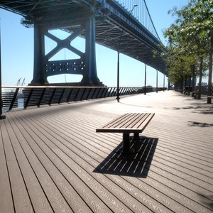 WPC Composite ngoài trời decking sân thượng sàn tấm trong nhà rắn gỗ cứng Hội Đồng Quản trị WPC decking - Product Image 5