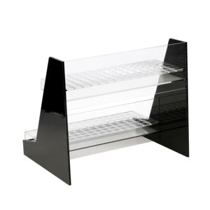 مخصص العلامة التجارية الاكريليك مستحضرات التجميل السائل أحمر الشفاه المنظم التجارية الترويجية ماكياج فرشاة تخزين الرف - Product Image 6