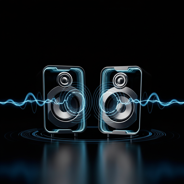 Latest HiFi Home Theater System RGB LED Light Desktop Wireless Subwoofer Sound System Computer 2.0 Gaming Mirror Surface Speaker