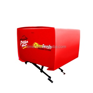 Caja Superior <span class=keywords><strong>de</strong></span> Plástico Corrugado Personalizada para Bicicleta, Caja <span class=keywords><strong>de</strong></span> Entrega <span class=keywords><strong>de</strong></span> Alimentos y <span class=keywords><strong>Pizza</strong></span> para Bicicletas, Scooters, Cajas Traseras para Motocicletas Corex - Product Image 5