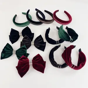 Colorful Luxury Fashion Hair Accessories Bow Hair Clips Headbands for girls women