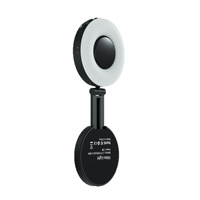 Lampu cincin ponsel magnetik portabel, lampu Ring magnetik portabel untuk perekaman Video dan lampu isi ulang untuk swafoto, fotografi, riasan, Vlog