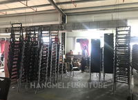 Chaises de banquet modernes en métal Hangmei HM-S77 pour restaurant, mariage et usage commercial - Vente en gros de meubles à Foshan |   Chaises