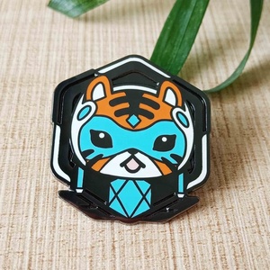 Venta caliente de personaje de dibujos animados Tigre pin de solapa <span class=keywords><strong>suministros</strong></span> - Product Image 1