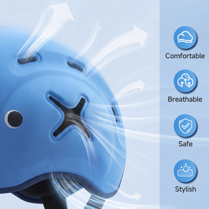 <span class=keywords><strong>Casque</strong></span> de sécurité pour bébé Mambobaby Shark, protège-tête réglable pour tout-petits pour ramper et marcher - Product Image 3