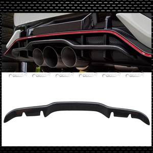 Alerón Trasero de Fibra de Carbono, Difusor Estilo B para Honda Civic 10th FK8 Type R 2016-2020, Tuning Automotriz - Product Image 6