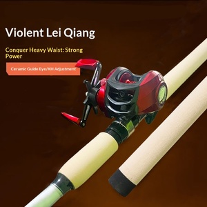 Canne à pêche Lei Qiang Super Hard Lure pour le black bass, action lourde, longueur 1-<span class=keywords><strong>2m</strong></span>, pour la pêche en mer et sur la plage - Product Image 3