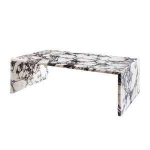 Custom Size Home Decor <strong>Rectangle</strong> Sofa Bed <strong>Side</strong> <strong>Table</strong> Luxury Calacatta Violet Square Marble Coffee <strong>Table</strong> - Product Image 1